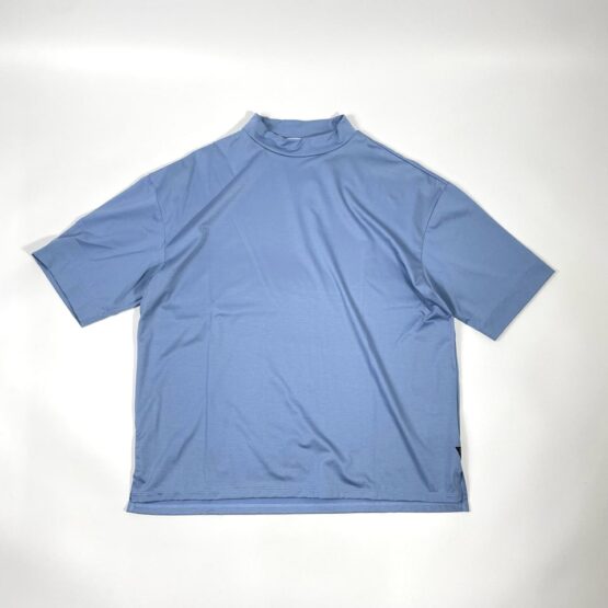 【Men's】melple | メイプル　WEEKENDER Mockneck Half Sleeve  - SKY