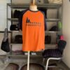【USED】MOUNTAIN MARTIAL ARTS　MMA×hunt Raglan Tee - ORANGE NAVY - 画像 (2)