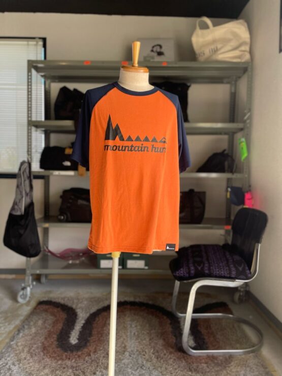 【USED】MOUNTAIN MARTIAL ARTS　MMA×hunt Raglan Tee - ORANGE NAVY