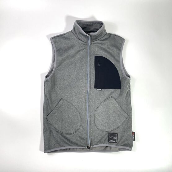 MOUNTAIN MARTIAL ARTS | マウンテンマーシャルアーツ　MMA POLARTEC® Power Stretch Run Vest - GRAY [MMA20-13]