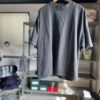 【Men's】7.5oz Drop Shoulder Big Tee - CHARCOAL - 画像 (7)
