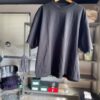 【Men's】7.5oz Drop Shoulder Big Tee - BLACK - 画像 (6)