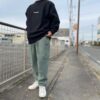 【Men's】BURLAP OUTFITTER | バーラップアウトフィッター　Fleece Track Pant Solid - FOLIAGE - 画像 (14)