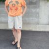 【Ladies】patagonia | パタゴニア　Women's Sunfirst Relaxed Drop Sleeve Organic T-Shirt - HEIRLOOM PEACH [37808] - 画像 (6)