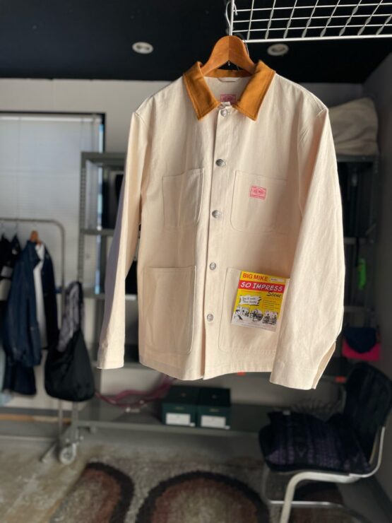 【Men's】BIG MIKE | ビッグマイク　Duck Collar Denim Coverall - KINARI