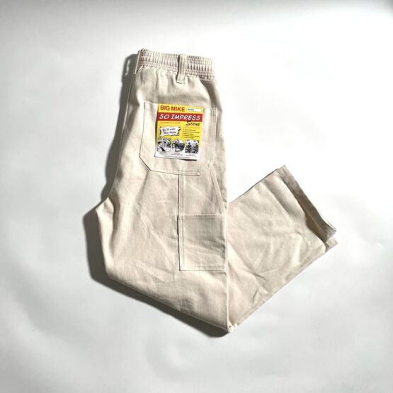 【Men's】BIG MIKE | ビッグマイク　Denim Painter Belt Easy Pants - KINARI