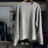 【Unisex】JEMORGAN | ジェーイーモーガン　Big Waffle Crew Neck - 杢GREY - 画像 (8)