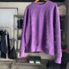 【Unisex】JEMORGAN | ジェーイーモーガン　Big Waffle Crew Neck - PURPLE - 画像 (7)