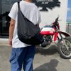 【Unisex】BAICYCLON by bagjack | バイシクロン バイ バッグジャック　Shoulder Bag - BLACK 2(80D CORDURA NYLON RIPSTOP) [BCL-28] - 画像 (11)