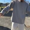 【Men's】EEL Products | イールプロダクツ　Cake Knit - GREY - 画像 (7)