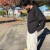 【Men's】EEL Products | イールプロダクツ　Cake Knit - BLACK - 画像 (2)