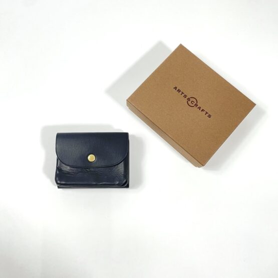 【Unisex】ARTS & CRAFTS | アーツアンドクラフツ　《ELBAMATT ACC》New Trifold Wallet - BLACK