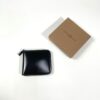 【Unisex】ARTS & CRAFTS | アーツアンドクラフツ　《Cordovan Acc》Round Zip Billfold Wallet - BLACK - 画像 (2)
