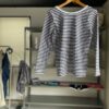 【Ladies】Le minor | ルミノア　Mademoiselle U-Neck - WHITE/BLACK [20GF16404WBK] - 画像 (6)