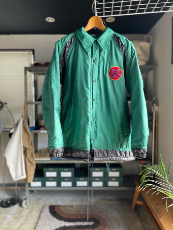 【Unisex】Rebuild by Needles | リビルドバイニードルズ　Coach Jacket 〔COVERD JACKET〕- GREEN [NS299]