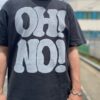 【Unisex】free rage | フリーレイジ　Rycycle Cotton Tee “OH!NO!OH!YES” - SUMIKURO - 画像 (9)