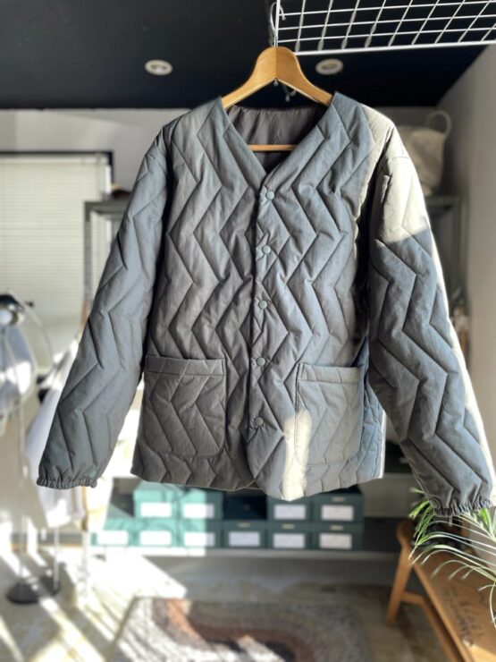 【Men's】EEL Products | イールプロダクツ　Quilt Warmer３ - OLIVE