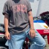 【Unisex】free rage | フリーレイジ　Rycycle Cotton Tee “VENICE” - SUMIKURO - 画像 (3)