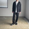 NEEDLES | ニードルズ　V Neck  Cardigan [C/Pe Bright Jersey] - BLACK - 画像 (18)