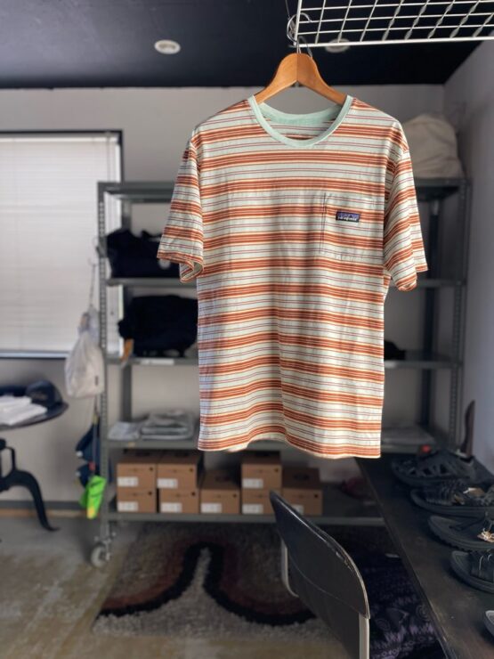 【Men's】patagonia | パタゴニア　Men's Daily Pocket Tee - SUMMER CAMP : RINSED GREEN [53255]