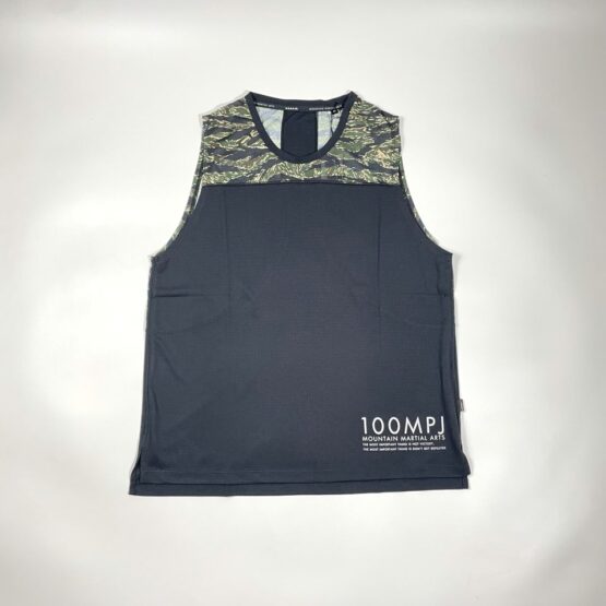 【Men's】MOUNTAIN MARTIAL ARTS | マウンテンマーシャルアーツ　MMA 100MPJ Racing Sleeve-less - BLACK [MMA20-19]
