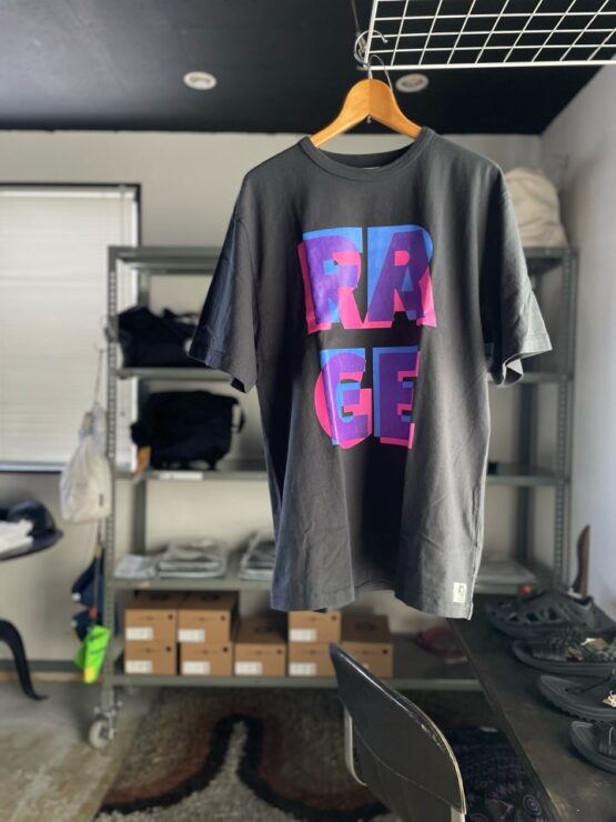【Unisex】free rage | フリーレイジ　Rycycle Cotton Tee “FRGE” - SUMIKURO