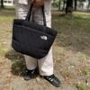 【Ladies】THE NORTH FACE | ザ・ノースフェイス　Geoface Tote - K ブラック [NM32352] - 画像 (2)