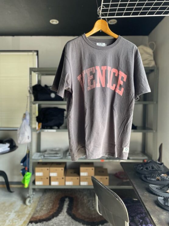 【Unisex】free rage | フリーレイジ　Rycycle Cotton Tee “VENICE” - SUMIKURO