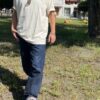 【Unisex】patagonia | パタゴニア　Men's CTA Organic T-Shirt - ONLY EARTH : UNDYED NATURAL [37777] - 画像 (5)