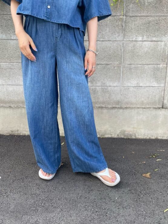 "30%OFF"【Ladies】Healty DENIM | ヘルシーデニム　Breezy Lemongrass - MID USED