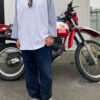 【Unisex】WALLA WALLA SPORT | ワラワラスポーツ　3/4 Baseball Tee 2 Tone - WHITE / MOCK TWIST - 画像 (8)