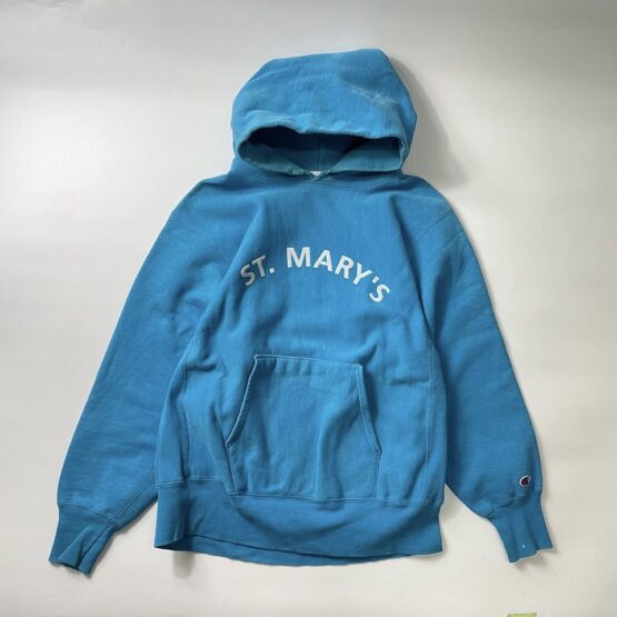 【USED】Champion | チャンピオン　Reverse Weave Hoodie - TURQUOISE