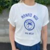 【Ladies】free rage | フリーレイジ　Rycycle Cotton Tee “HAWAII” - WHITE - 画像 (2)