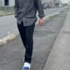 【Men's】BIG MIKE | ビッグマイク　Chambray Classic L/S Work Shirt - BLACK - 画像 (9)