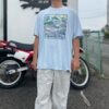 【Men's】patagonia | パタゴニア　M's Cap Cool Daily Graphic Shirt Lands - TRAILSEEKERS : FLECK BLUE [45385] - 画像 (3)