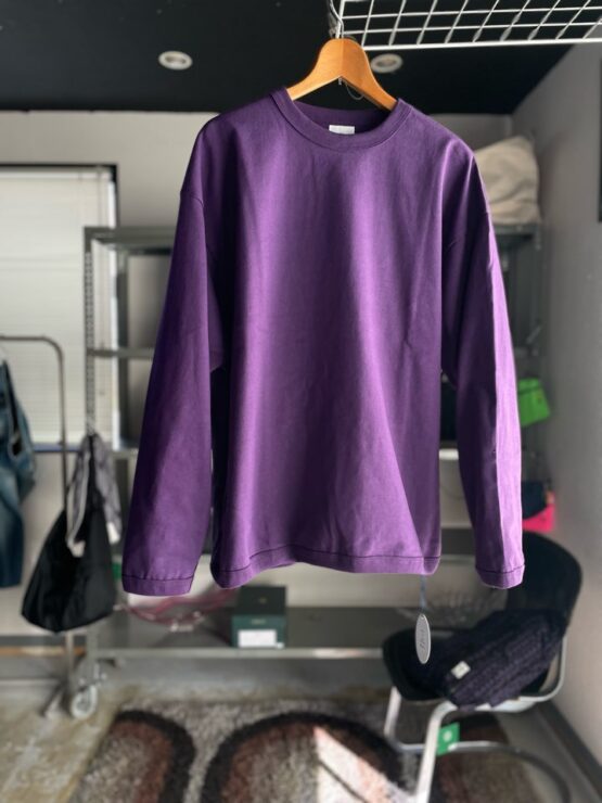 【Men's】melple | メイプル　The American Ringer L/S - PURPLE