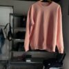 【Unisex】Import Brand　Garment Dyed Crew Swat - PEACH - 画像 (7)