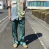 NEEDLES | ニードルズ　Boots-Cut Track Pant [POLY SMOOTH] - EMERALD [MR288] - 画像 (6)