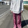 NEEDLES | ニードルズ　Boots-Cut Track Pant [POLY SMOOTH] - SMORK PINK [MR288] - 画像 (6)