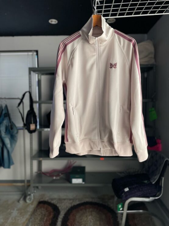 【Unisex】NEEDLES | ニードルズ　Track Jacket [POLY SMOOTH] - IVORY