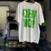 【Unisex】free rage | フリーレイジ　Rycycle Cotton Tee “OH!NO!OH!YES” - WHITE - 画像 (2)