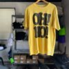 【Unisex】free rage | フリーレイジ　Rycycle Cotton Tee “OH!NO!OH!YES” - YELLOW - 画像 (2)