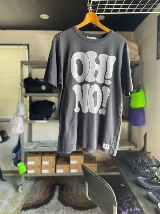 【Unisex】free rage | フリーレイジ　Rycycle Cotton Tee “OH!NO!OH!YES” - SUMIKURO