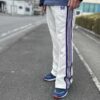 NEEDLES | ニードルズ　Boots-Cut Track Pant [POLY SMOOTH] - ICE WHITE [MR288] - 画像 (2)