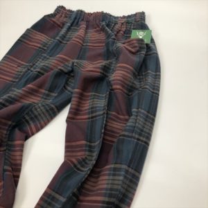 South2 West8 | サウスツーウエストエイト　Army String Pant  [Plaid Twill] - NAVY / RED