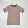 【Ladies】Healthknit | ヘルスニット　Basic Waffle Crewneck S/S Tee BASIC WAFFLE CREWNECK S/S - BROWN×OFF BORDER [602S] - 画像 (7)