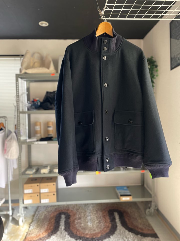 【Men's】*A VONTADE | アボンタージ Melton Driving Jacket - DARK NAVY