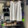 【Unisex】armi | アーミィ　『残布』Zan;p Tank Top - WHITE - 画像 (2)
