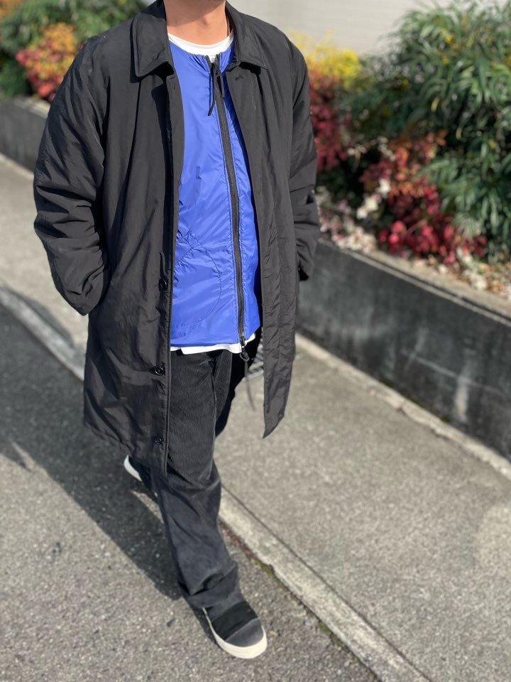 【Men's】melple | メイプル Ventura Vest - BLACK×BLUE - 画像 (6)