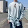 【Unisex】ザ・ベスト | The Best　Organic Cotton Long Sleeve Tee - MINT GREEN - 画像 (2)